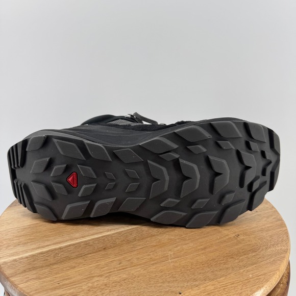 Salomon Elixir Mid Gore-Tex Hiking Trail Boots Black Men's Size 11 Black - Picture 8 of 12